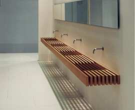 Washbasins Batrhroom system: Washbasin, WC and shower tray 3D Models 