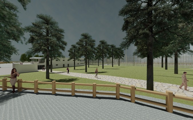 Designers, architects and furniture 3d model furnishings online on Syncronia. Architectur project centro sportivo, made by Massimo Cotugno