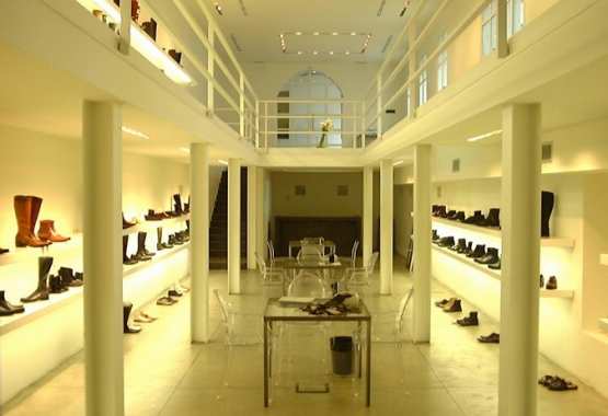 Progetto ristrutturazione showroom Milano