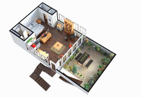 Architectural 3D Floor Plan Services